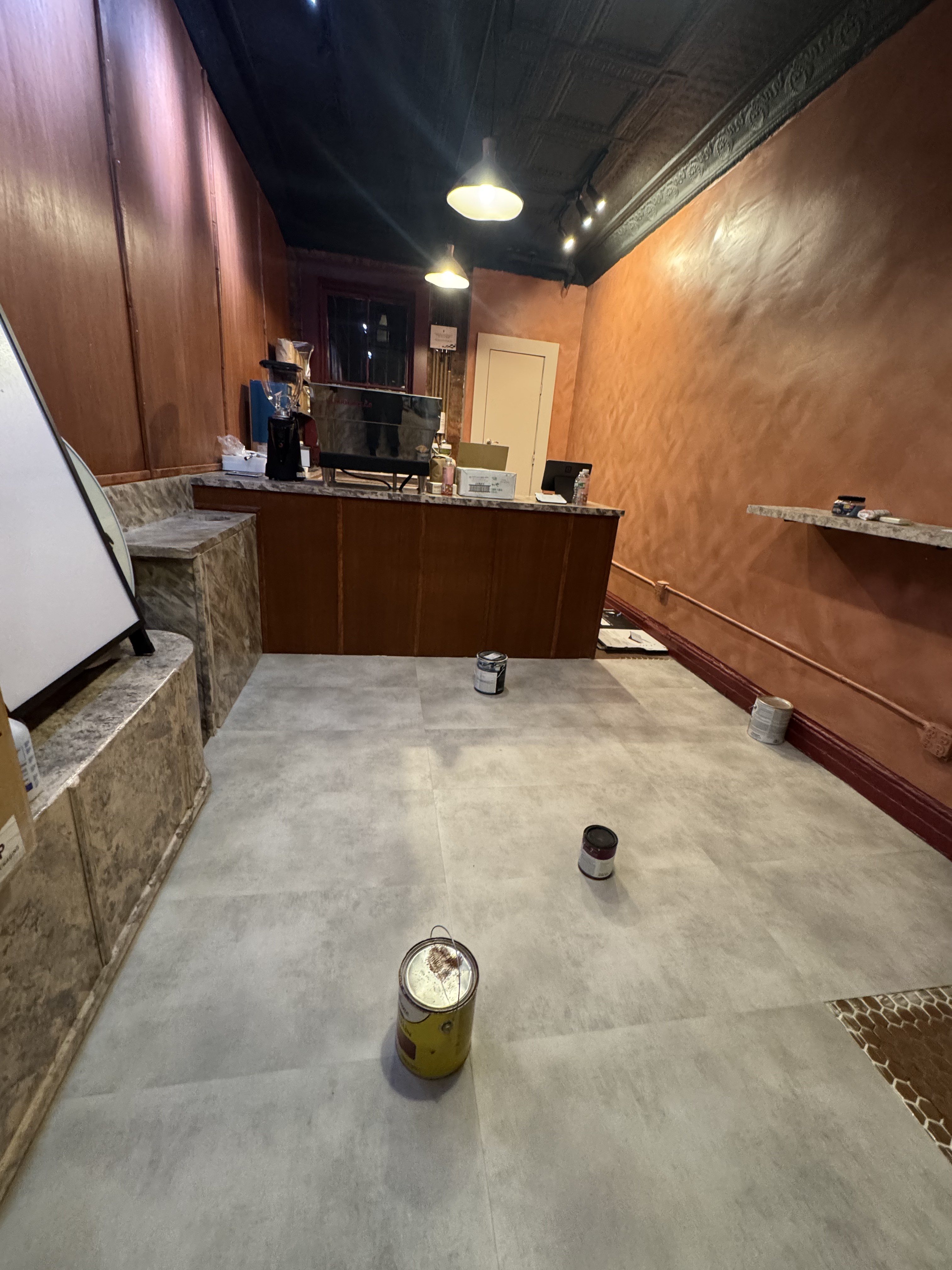 Fifth Square coffee shop after renovation